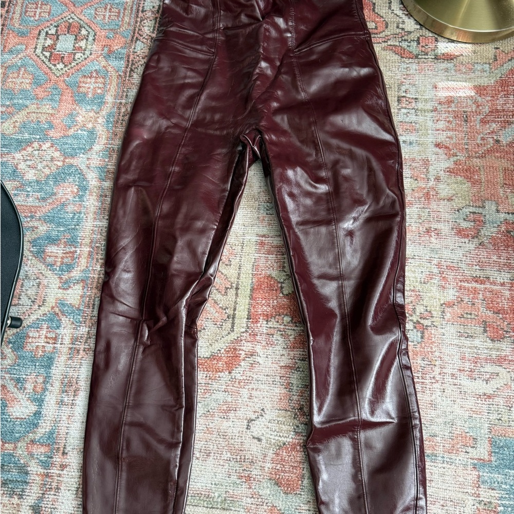 SPANX Deep Red Pants